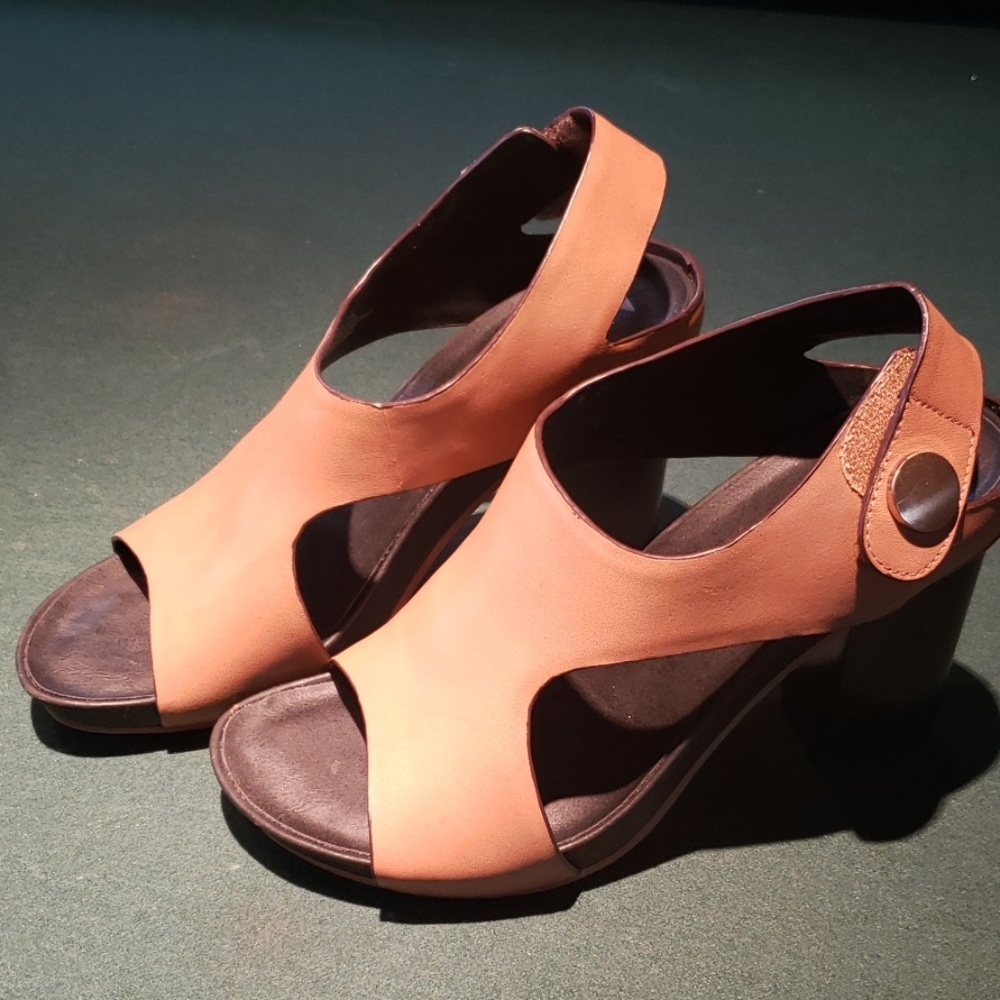 Chunky heeled sandals